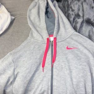 Nike zip up sweatshirt
